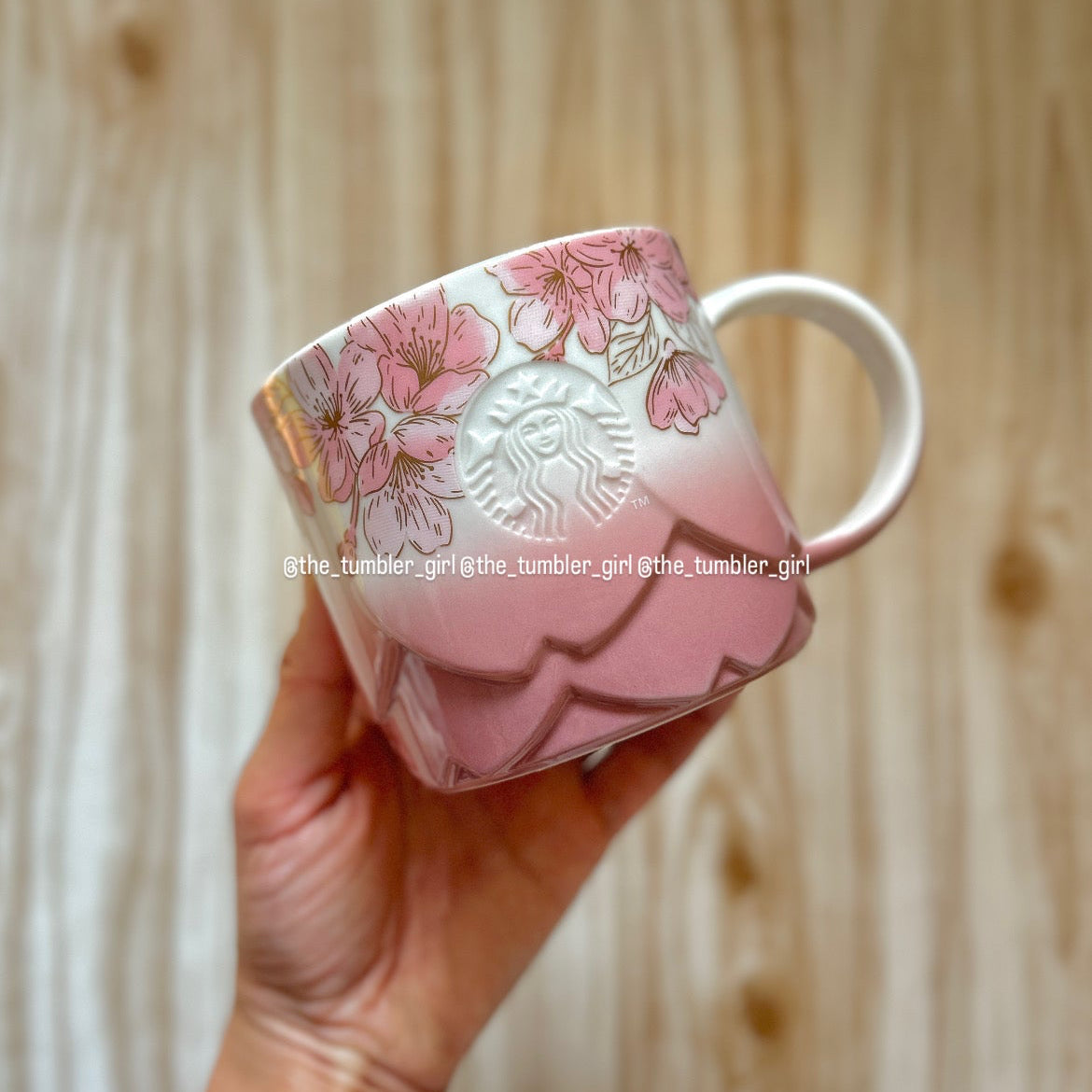 Starbucks Taiwan Sakura Petal Mug 12oz (READY TO SHIP)