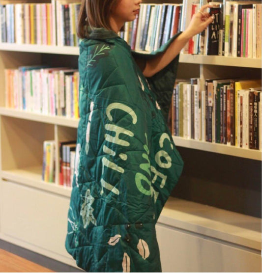 Starbucks Taiwan Exclusive Green Blanket