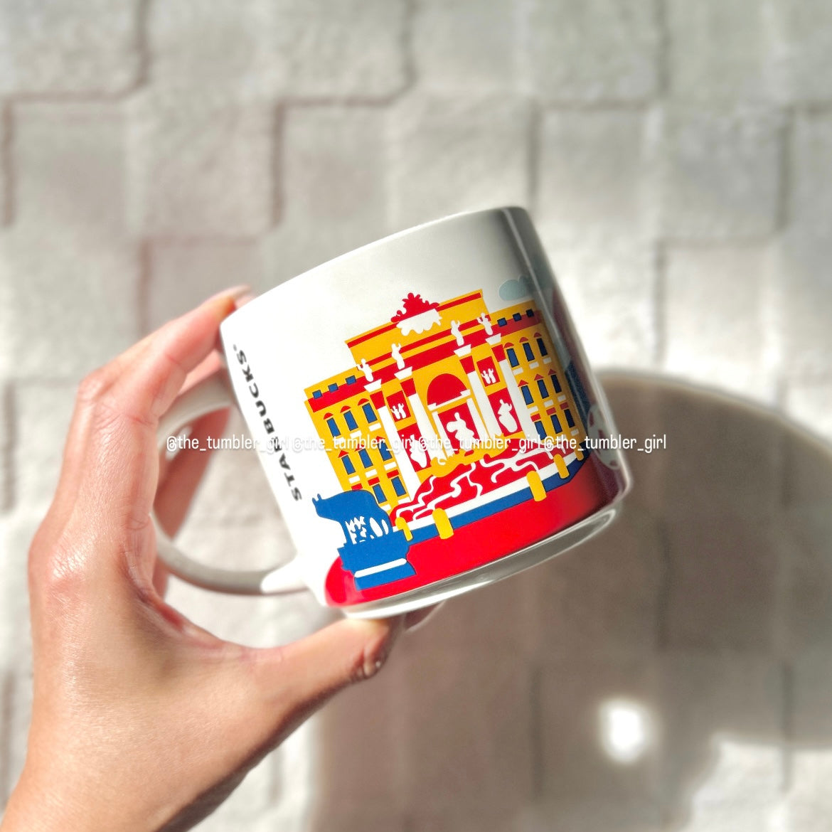 Starbucks You Are Here Collection Roma Italy 14oz Ceramic Mug (READY TO SHIP)