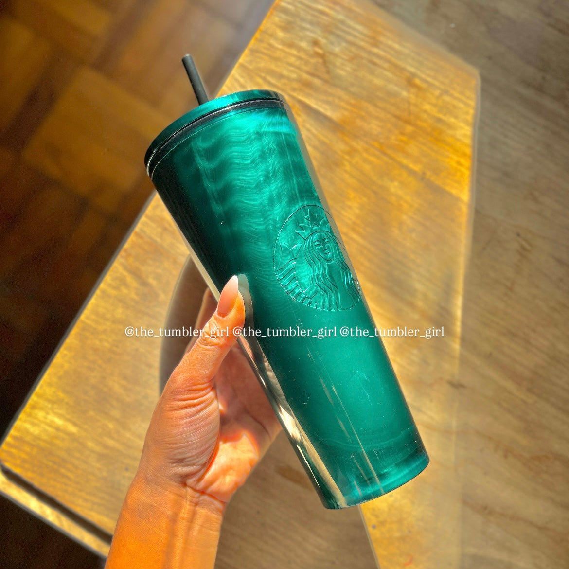 Starbucks Pearlized Tortoise Cold Cup Tumbler 24oz (READY TO SHIP)