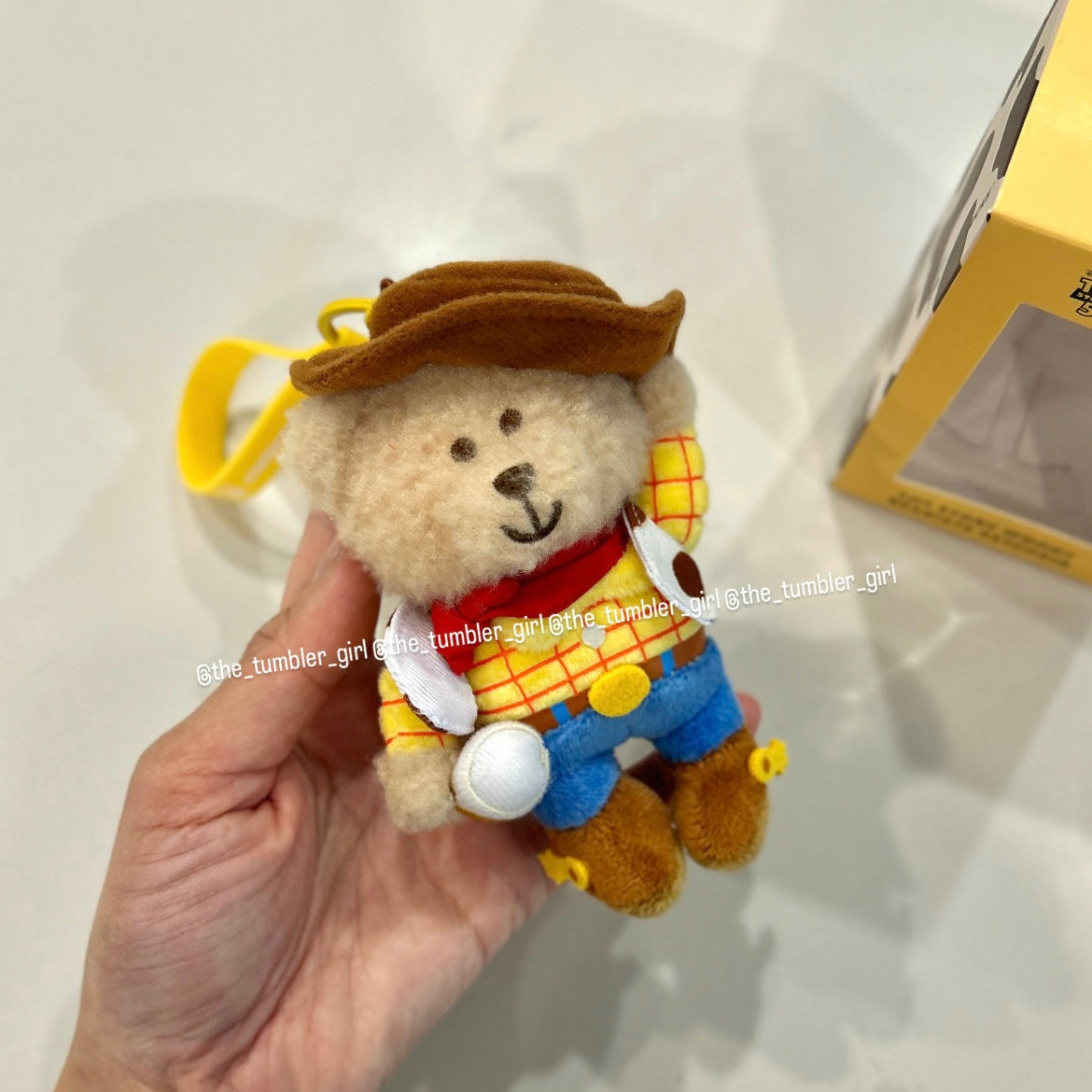Starbucks Korea x Toy Story 5 Series Woody Bearista Keychain (READY TO SHIP)