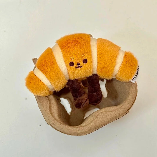 Starbucks China Exclusive Croissant Keychain (READY TO SHIP)