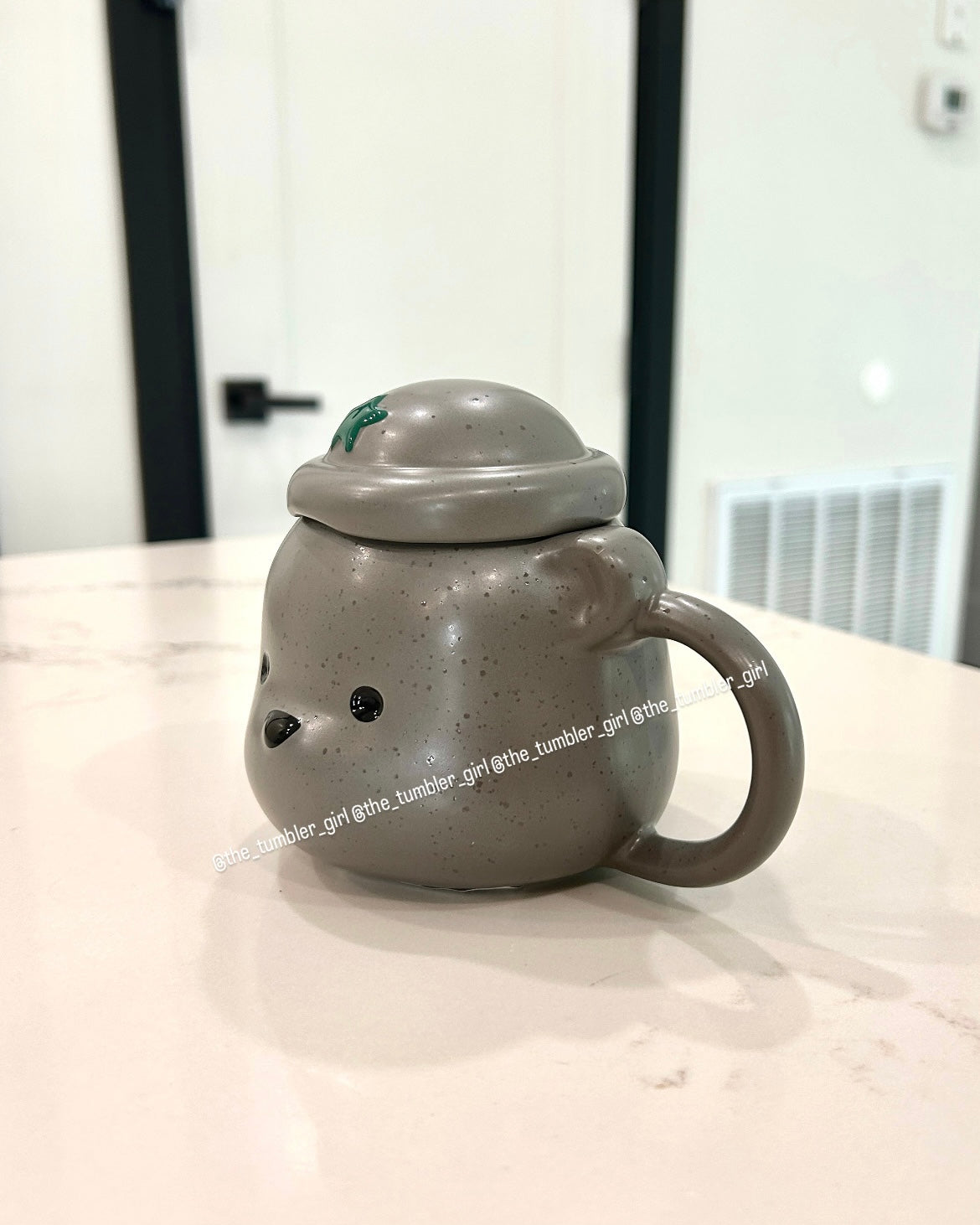 Korea Jeju Island Exclusive Bearista Ceramic Mug With Lid (READY TO SHIP)