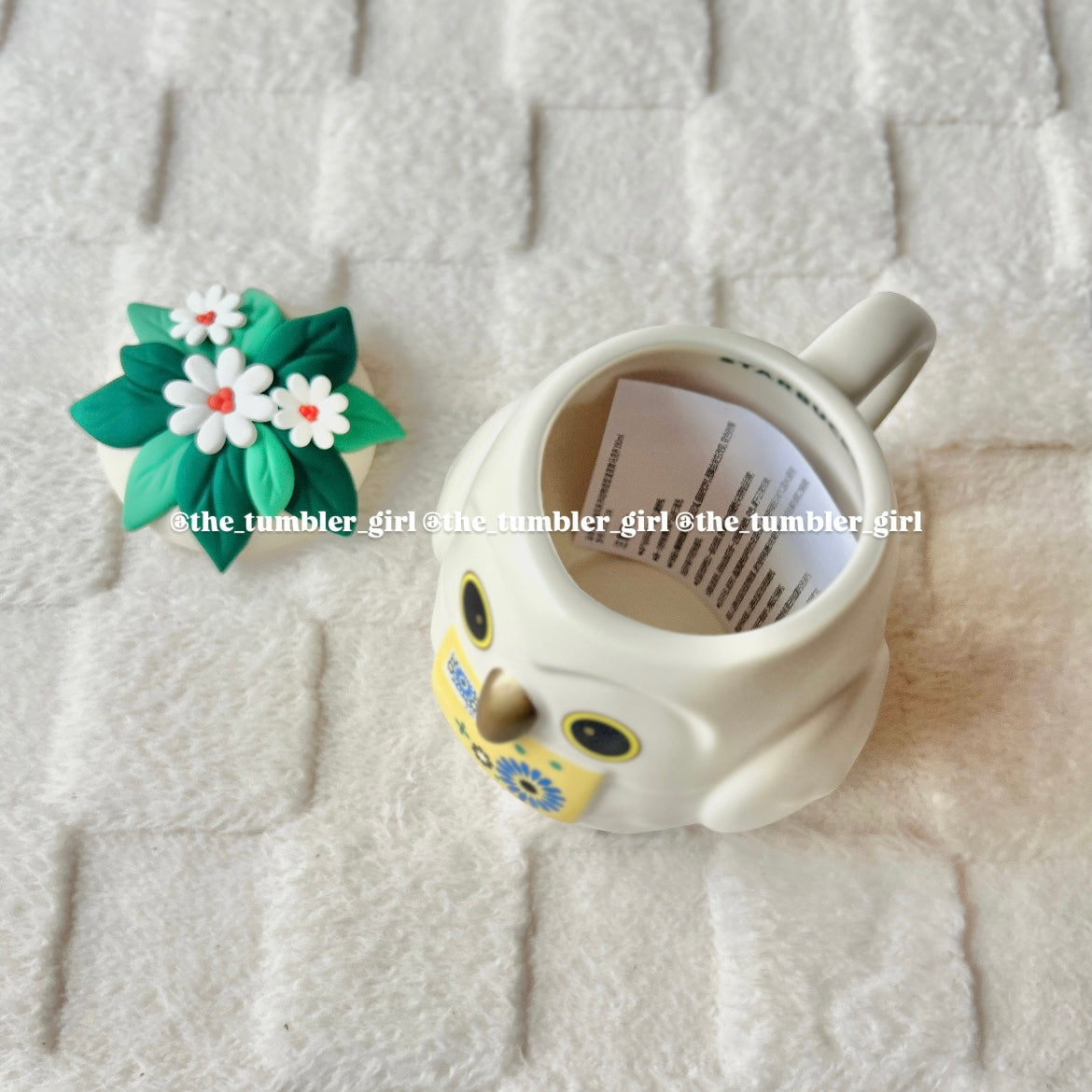Starbucks China 13oz Ceramic Owl Mug w/ Heat-Changing Eyes (READY TO SHIP)
