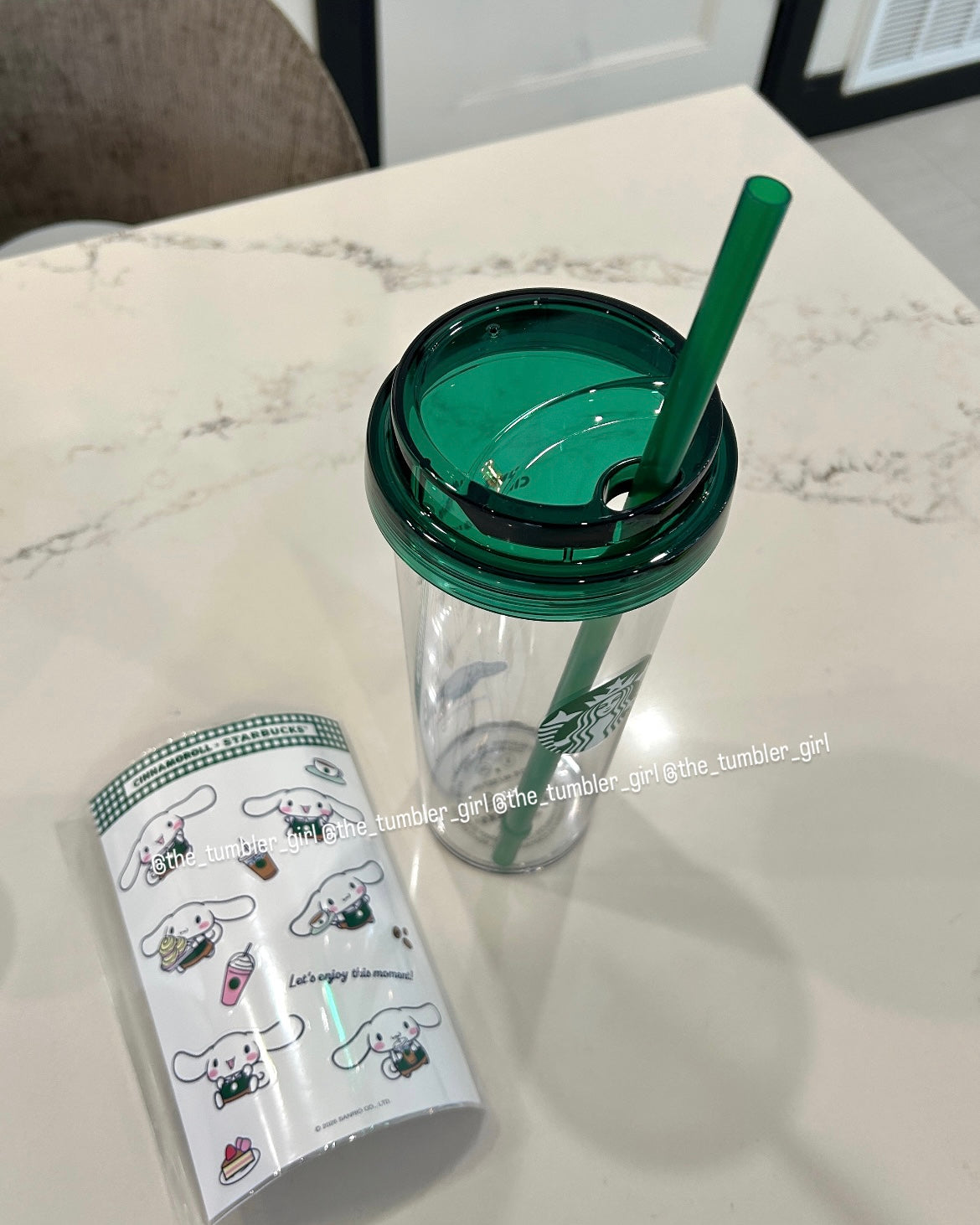 2026 Philippines Exclusive Cinnamoroll 30oz Trenta DIY Acrylic Cold Cup (READY TO SHIP)