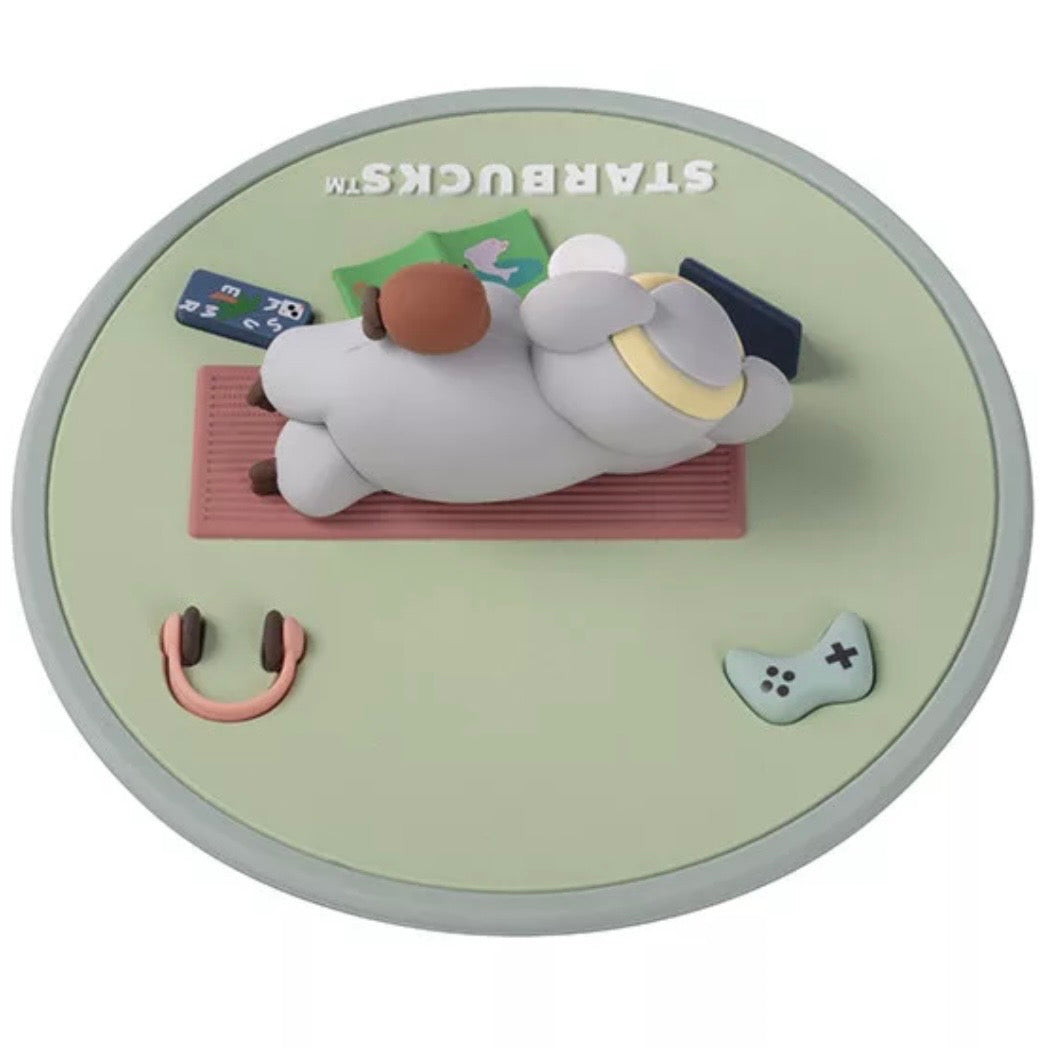 Starbucks Taiwan Koala Skipped The Gym Silicone Lid