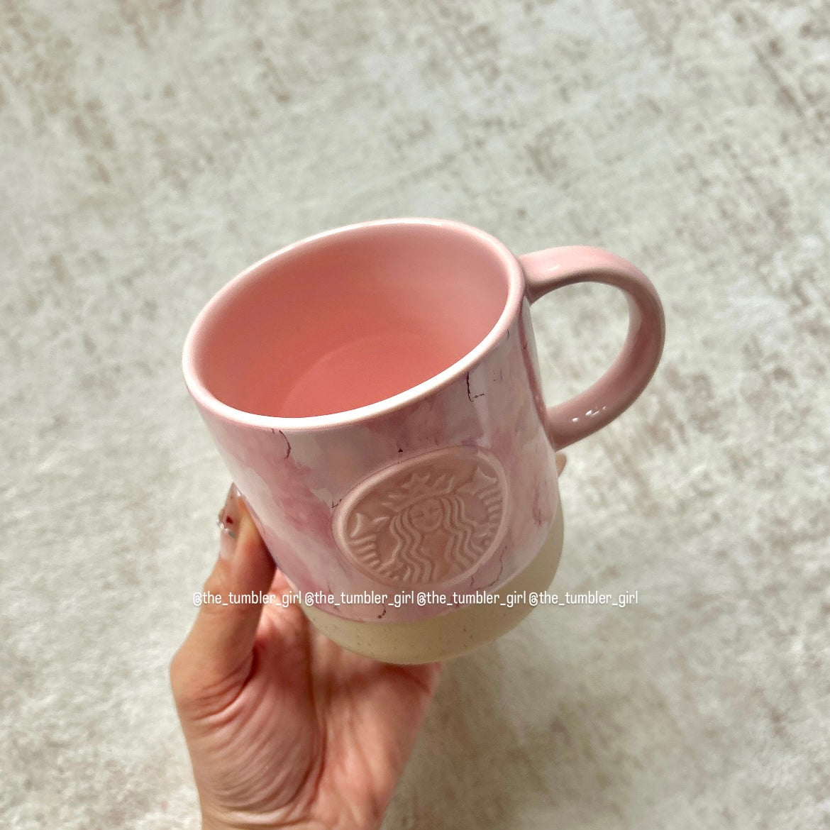 Starbucks Japan Sakura Cherry Blossom Marble Mug 12oz (READY TO SHIP)