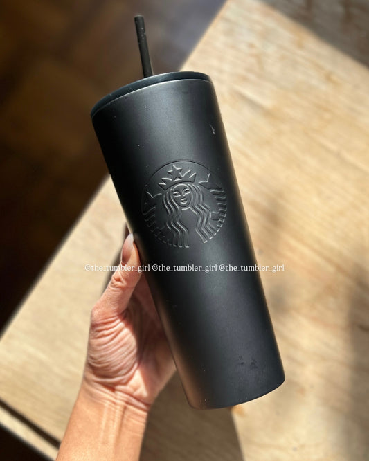 Starbucks Black Matte Stainless Steel Cold Cup 24oz  (READY TO SHIP)