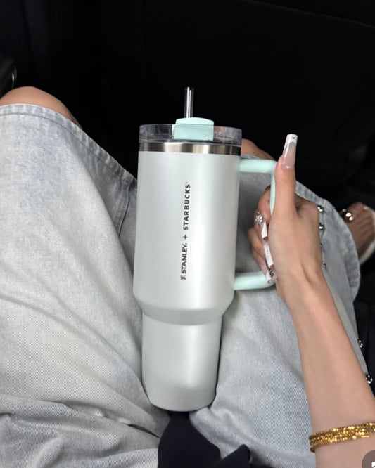 Starbucks China x Stanley 40oz Fresh Blue Tumbler