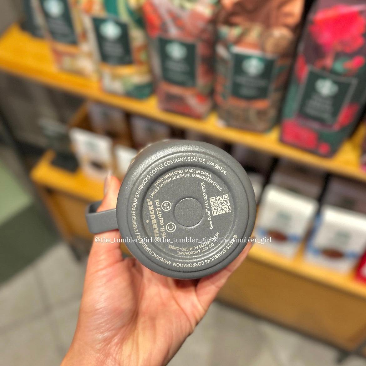 Starbucks Gingerbread Man Travel Stainless Steel Mug 16oz (READY TO SHIP)