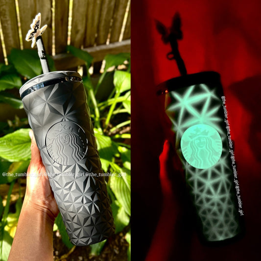 Starbucks Halloween Black Prism Glow In The Dark Tumbler (READY TO SHIP)