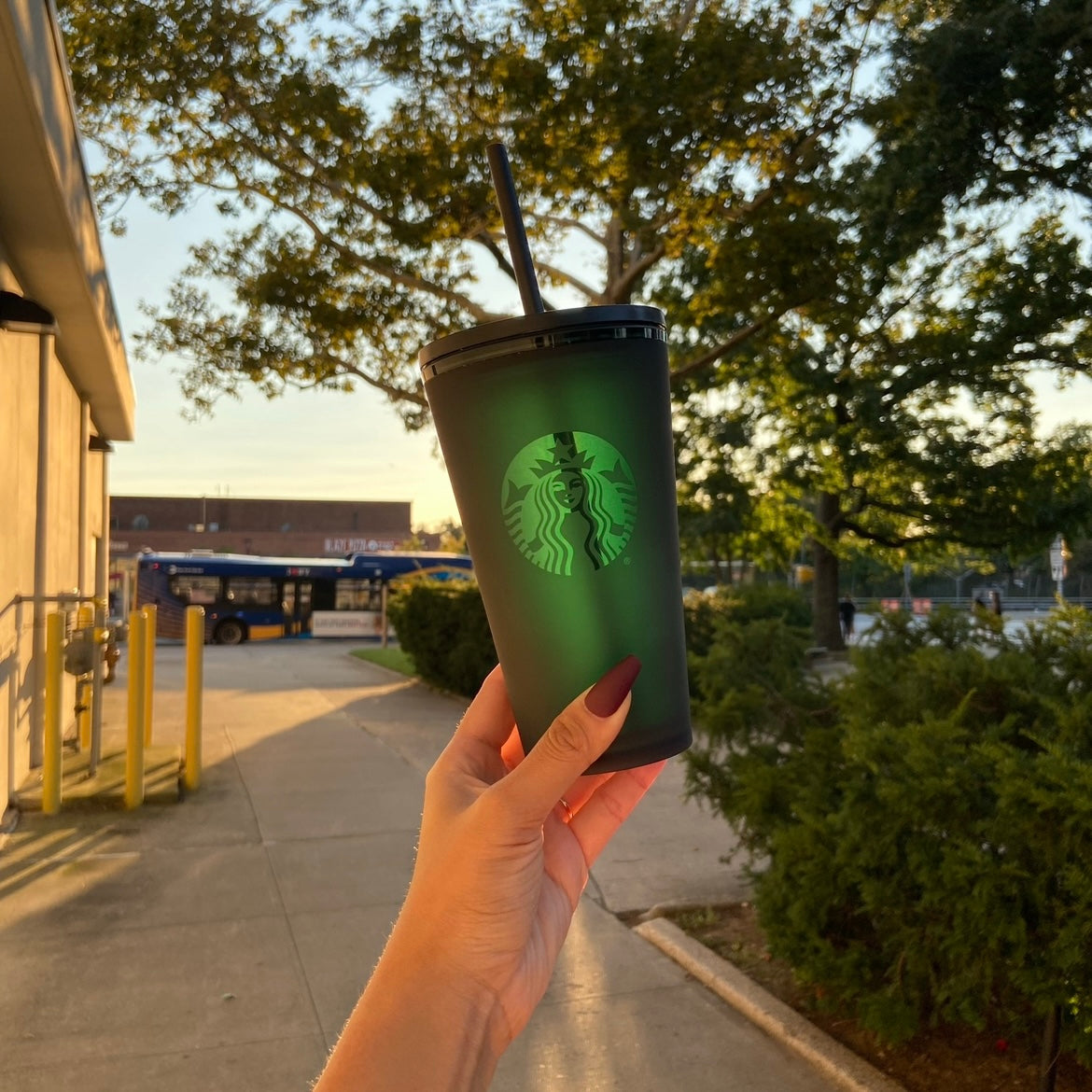 Starbucks Black Cold Cup Tumbler 16oz (READY TO SHIP)