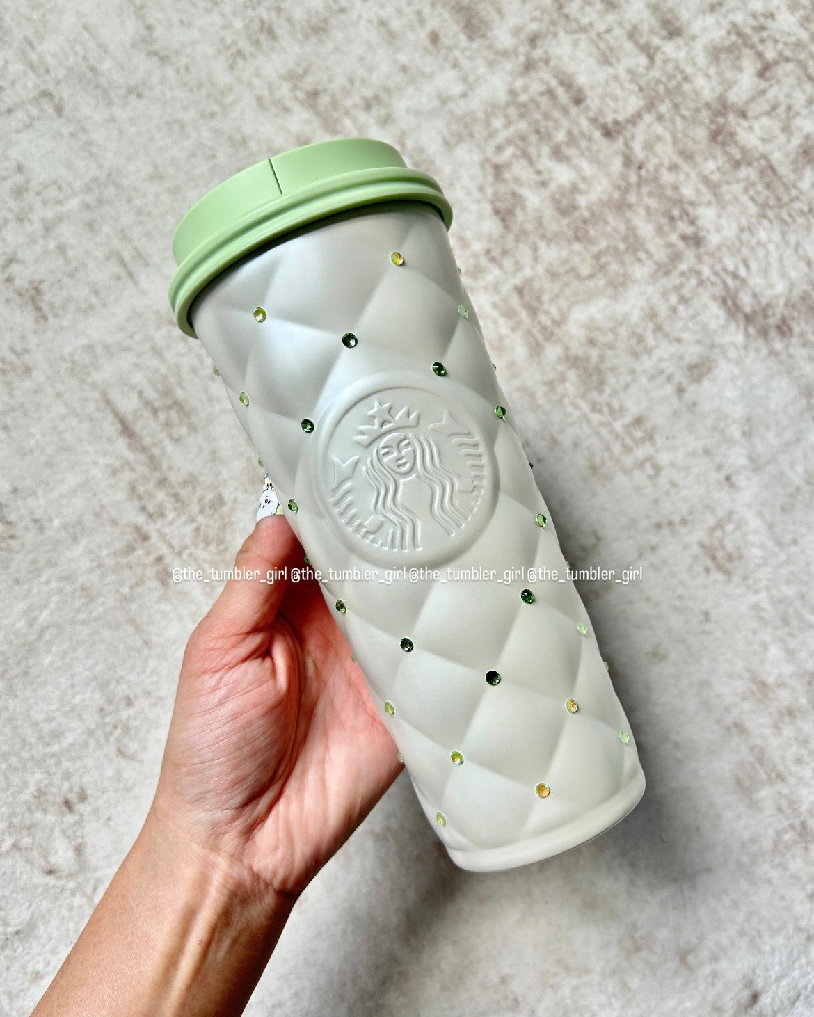 Starbucks China Spring Auspicious 20oz Double Lid Diamond Tumbler Gift Box (READY TO SHIP)