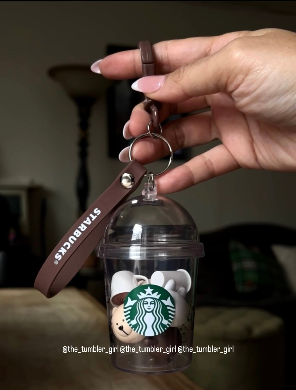 Starbucks China exclusive frappuccino cup  keychain