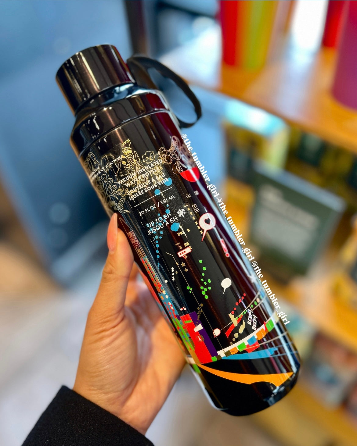 Starbucks New York City Collection 20oz Stainless Steel Bottle (READY TO SHIP)