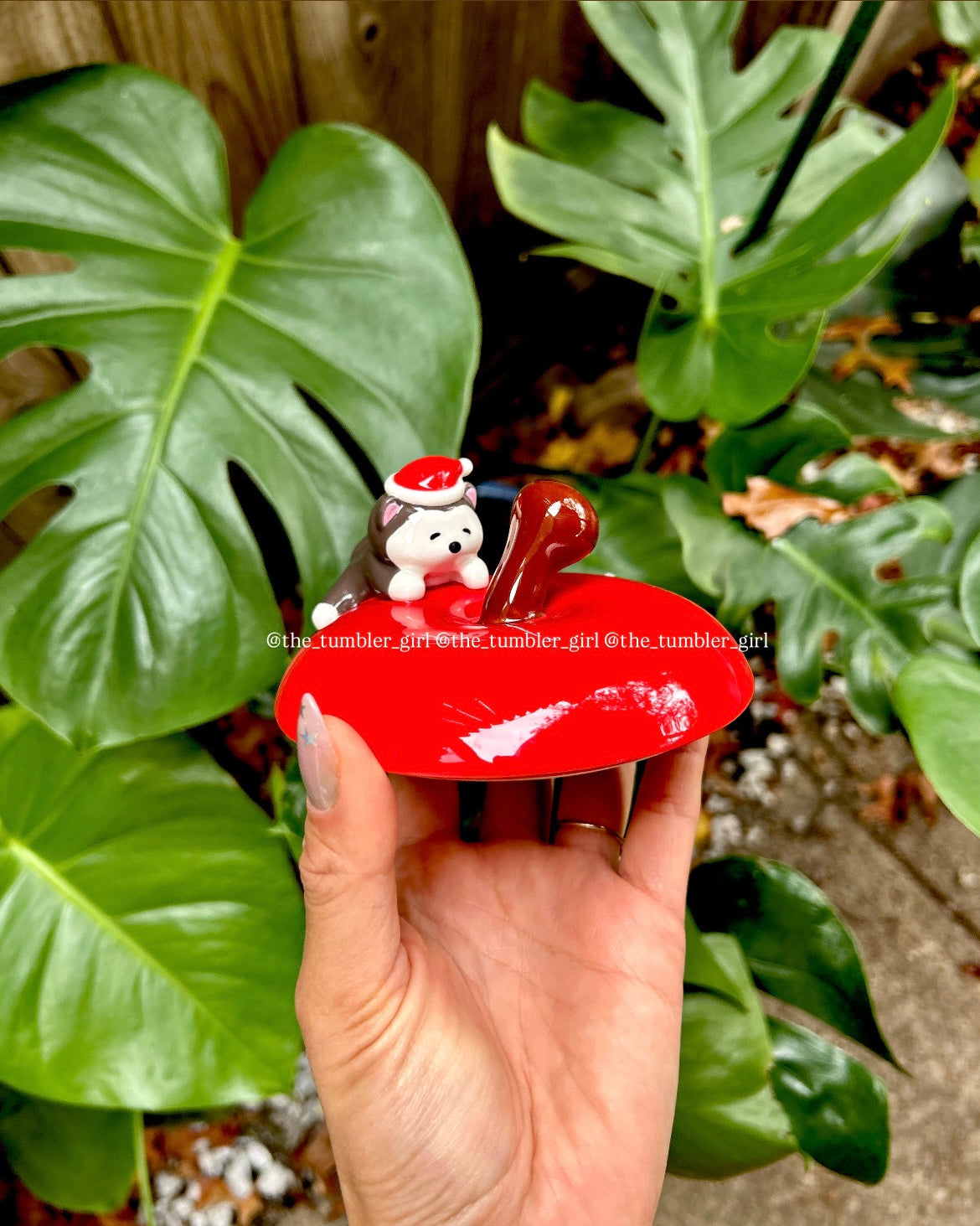 Starbucks China 2025 Holiday 13oz Apple & Husky Ceramic Mug (READY TO SHIP)