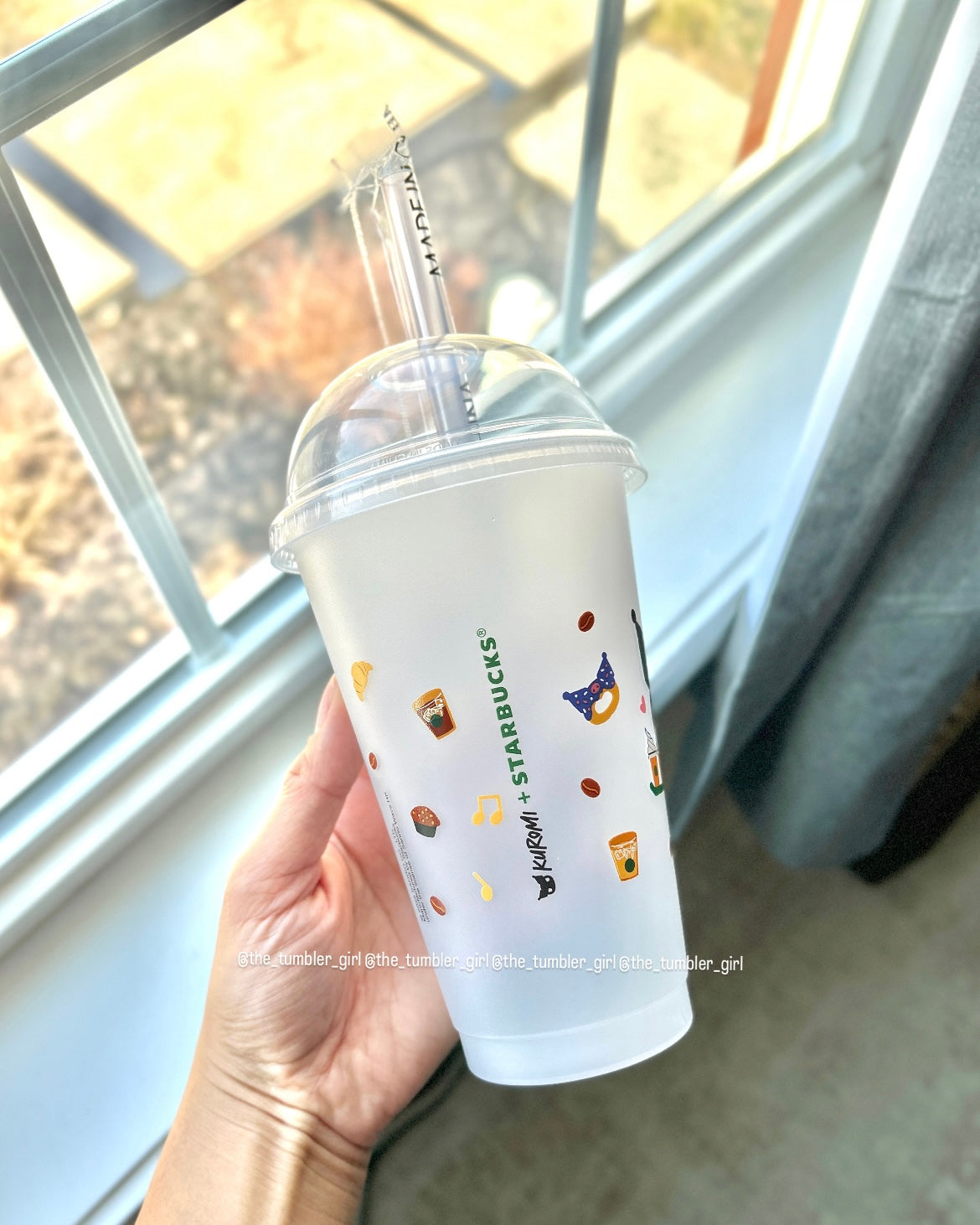 Starbucks Hong Kong x Kuromi Color-Changing Reusable Cold Cup with Straw & Topper (READY TO SHIP)