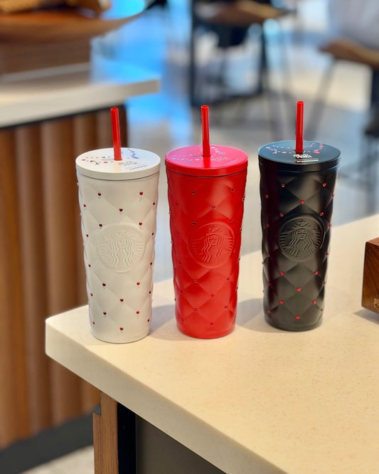 Starbucks China x The Devil Wears Prada Diamond Stainless Steel Tumbler 20oz with Card Holder (READY TO SHIP)