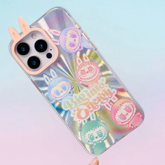 POP MART Labubu Big Into Energy Phone Case - Iphone 16 Pro/Pro Max (READY TO SHIP)