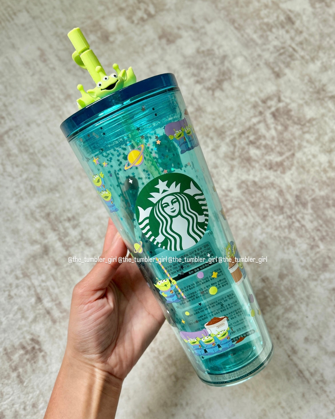 Starbucks Korea x Toy Story 5 Series 24oz Aliens Cold Cup Tumbler (ships in a week)