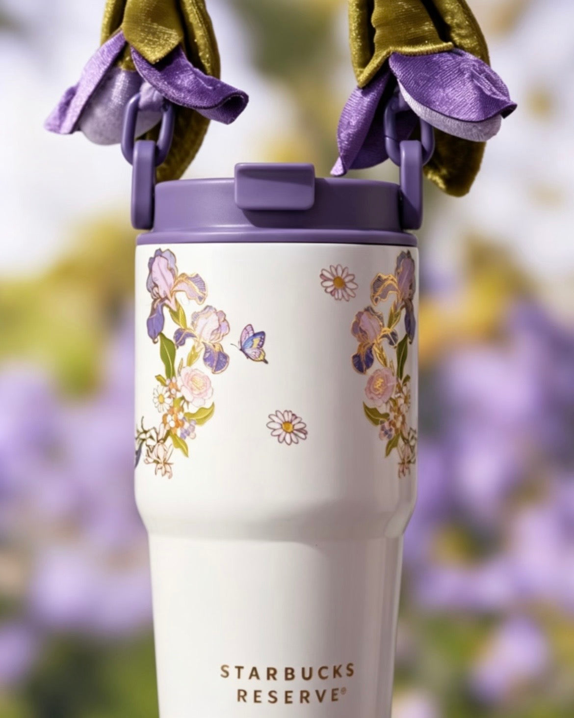 Starbucks China Reserve Spring Bloom Series 20oz Stainless Steel Tumbler