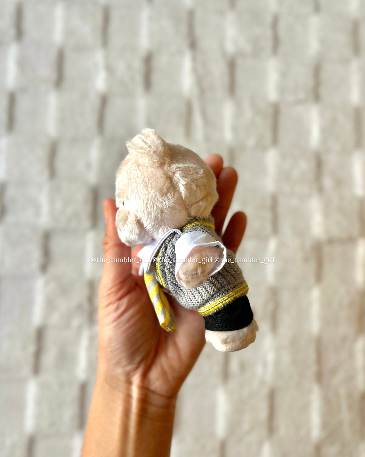 Starbucks China × Harry Potter Hufflepuff Bearista Keychain (READY TO SHIP)