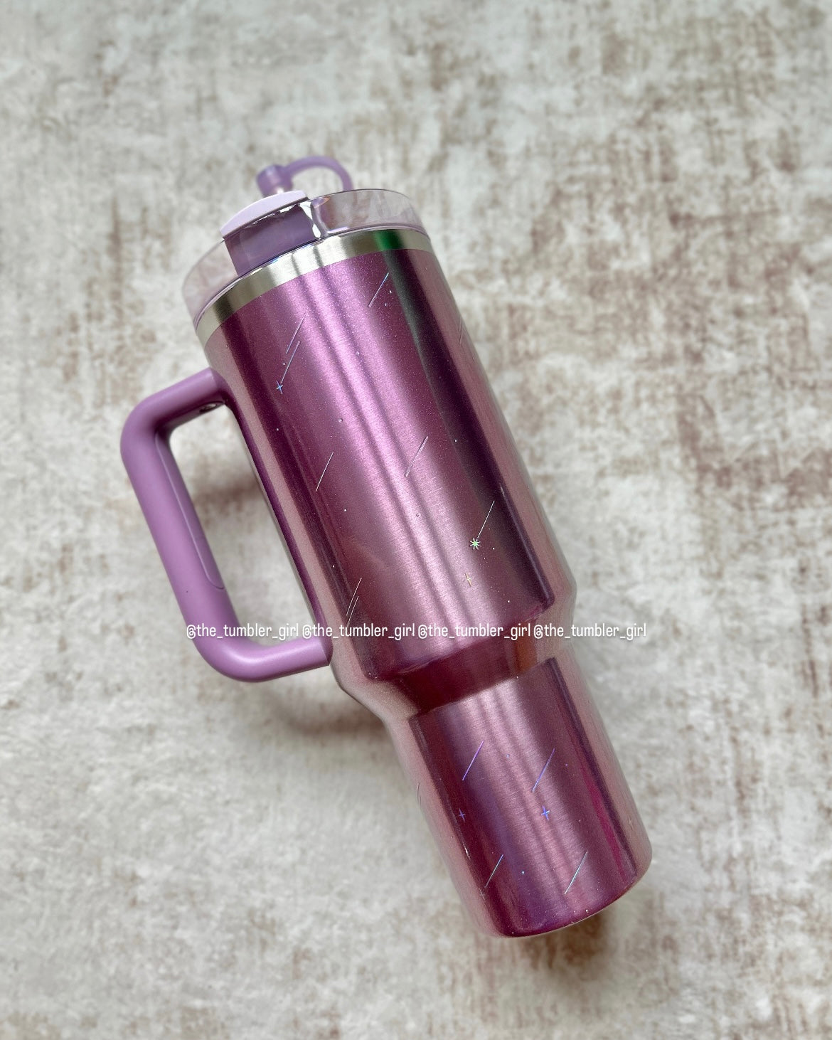 Starbucks China x Stanley Twilight Sakura 40oz Stainless Steel Tumbler (READY TO SHIP)
