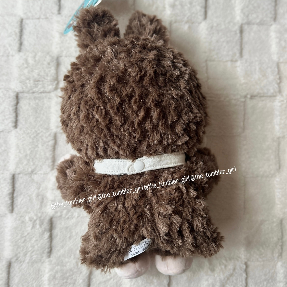 POP MART POP LAND LABUBU Hand Puppet Plush (Brown/Light Brown)