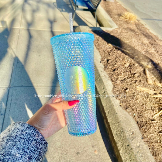 Starbucks Indonesia Exclusive Icy Blue Bling Studded Tumbler