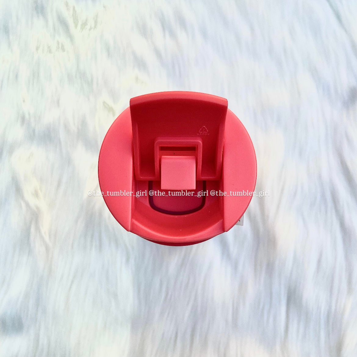 Starbucks 16oz Coral Pink Glitter Vacuum Insulated Tumbler