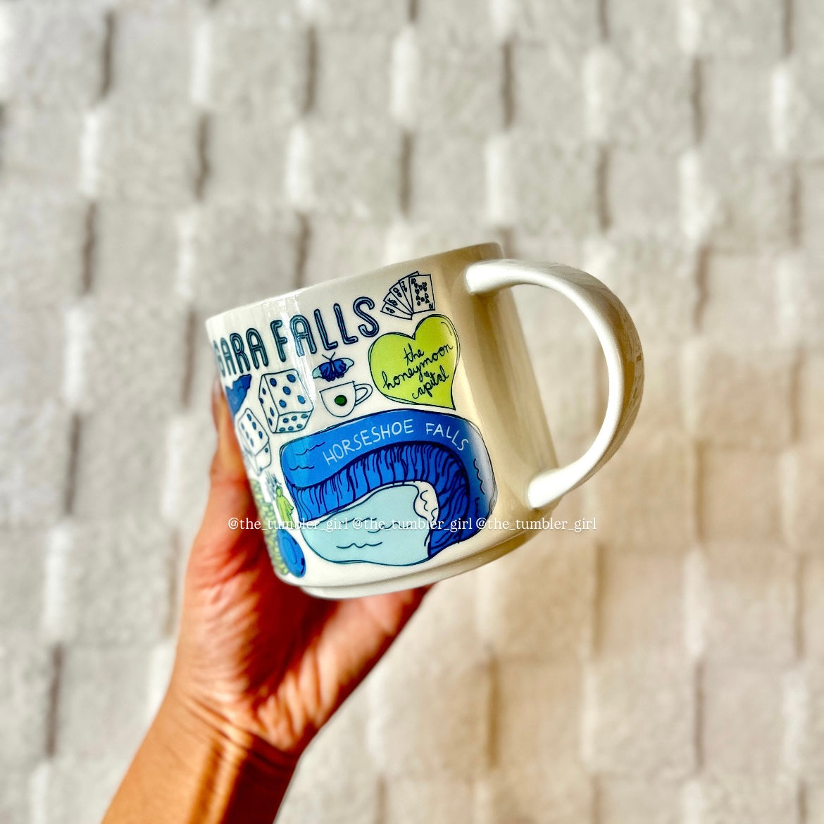 Starbucks Niagara Falls “Been There Series” Ceramic Mug 14oz (READY TO SHIP)