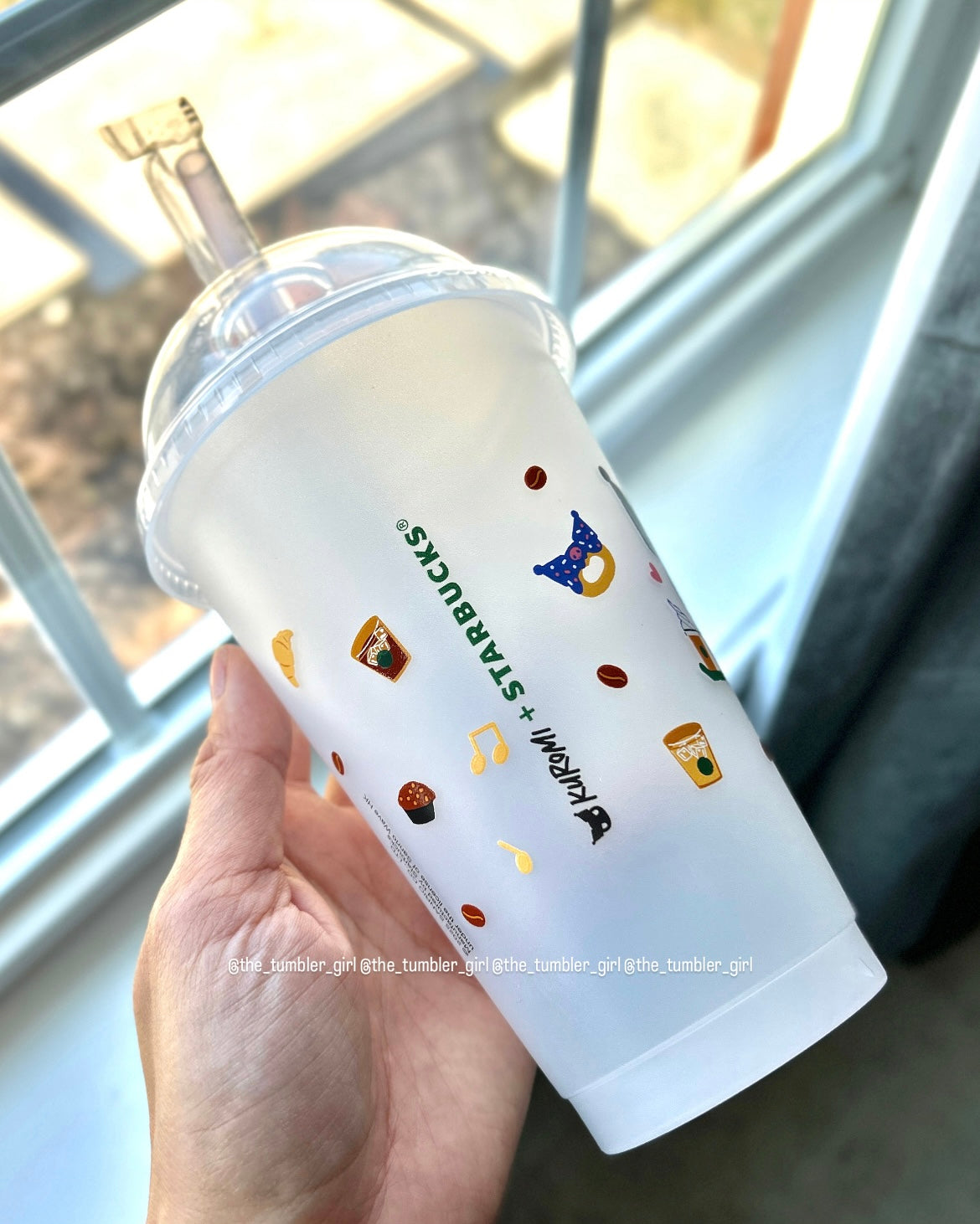 Starbucks Hong Kong x Kuromi Color-Changing Reusable Cold Cup with Straw & Topper (READY TO SHIP)