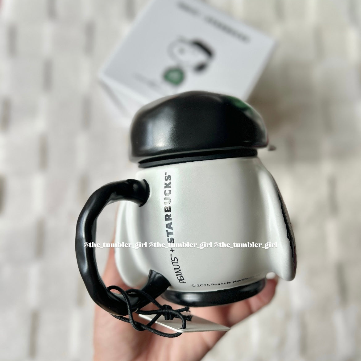 Starbucks Taiwan x PEANUTS Joe Kind Snoopy 12oz Ceramic Mug (READY TO SHIP)