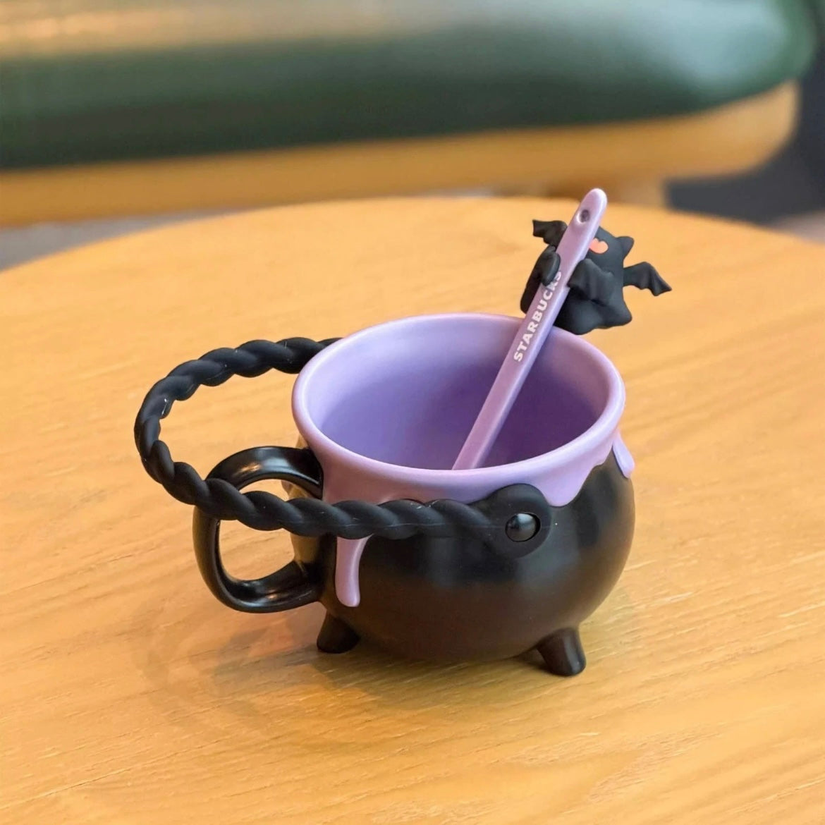 Starbucks China Exclusive 12oz Halloween Color-Changing Mug with Stirrer  (READY TO SHIP)