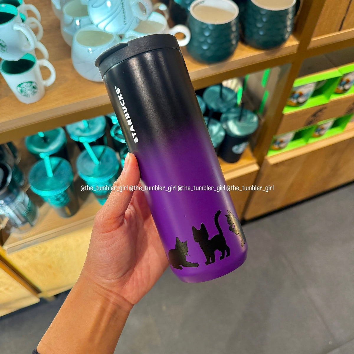 2026 Europe Exclusive Halloween Cat Stainless Steel Bottle (Ships Early November)