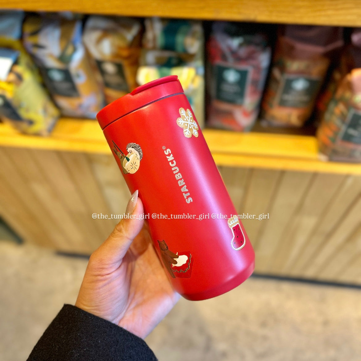 Starbucks Holiday 2025 Gingerbread Cookie Stainless Steel Tumbler 12oz (READY TO SHIP)