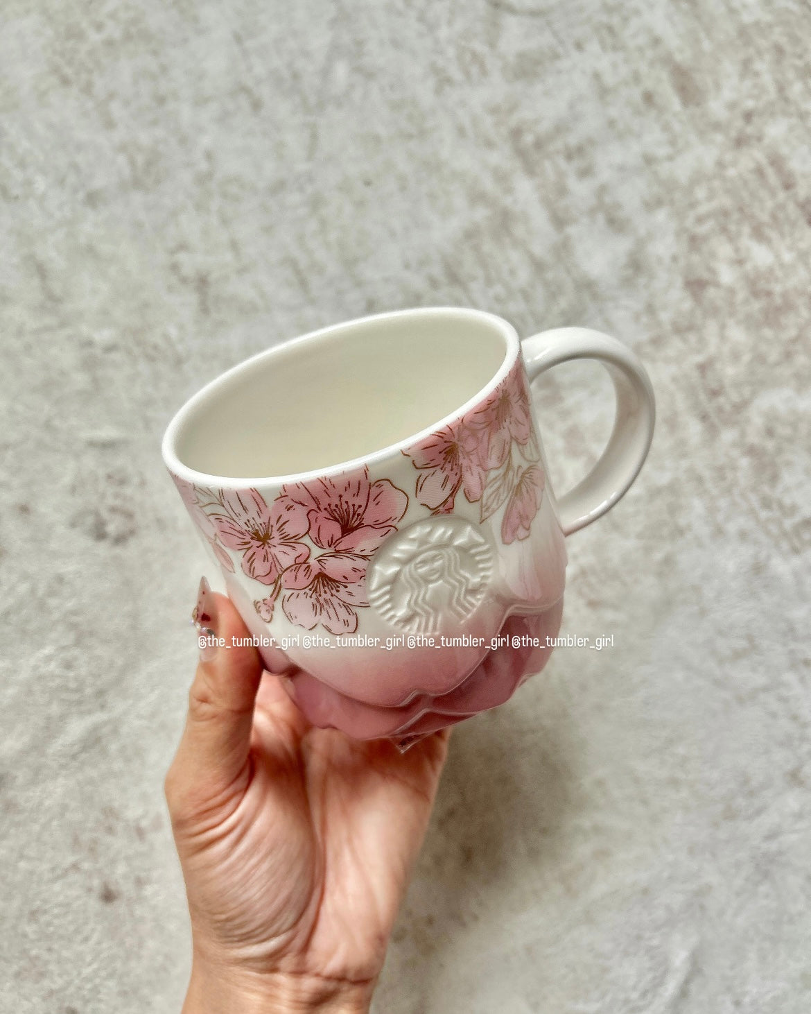 Starbucks Taiwan Sakura Petal Mug 12oz (READY TO SHIP)