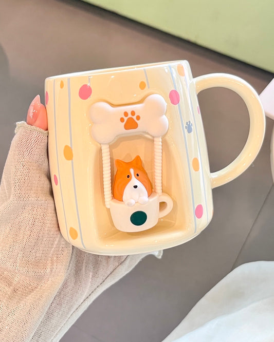 Starbucks China 2026 Paws Series 14oz Ceramic Mug