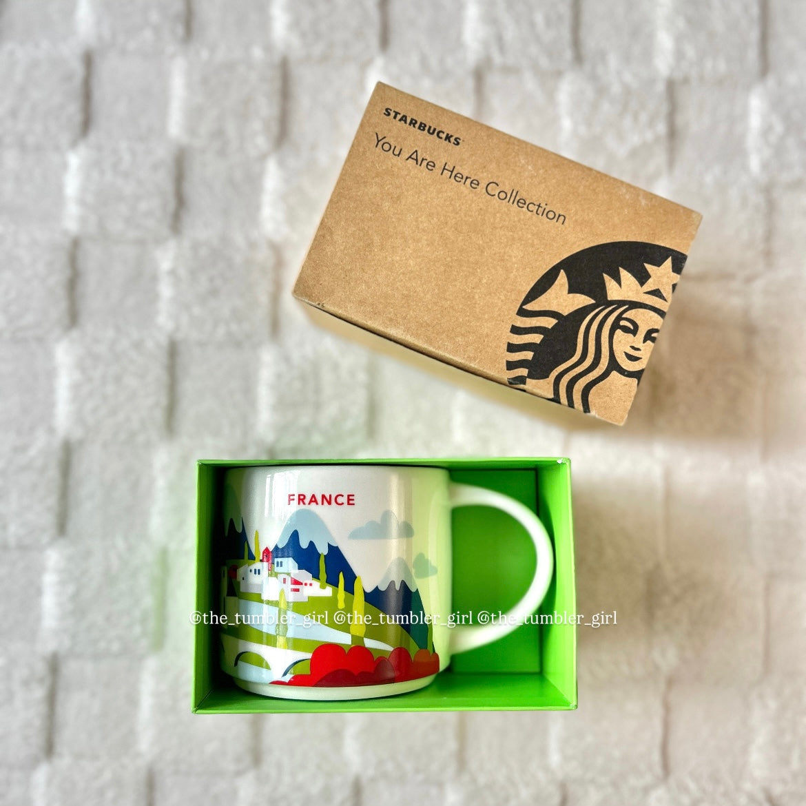Starbucks France “Been There Series” Across the Globe Collection 14oz Ceramic Mug (READY TO SHIP)