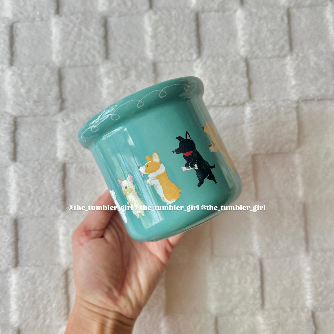 Starbucks Taiwan Fur Baby Collection 14oz Dog Ceramic Mug (READY TO SHIP)