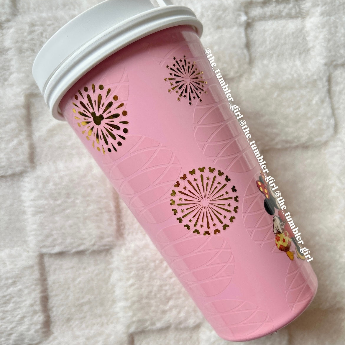 Starbucks China x Disney 2025 Mickey and Minnie 15oz Stainless Steel Tumbler (READY TO SHIP)