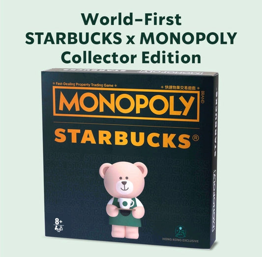 Starbucks Hong Kong x MONOPOLY Collector Edition Board Gand (ships late March)