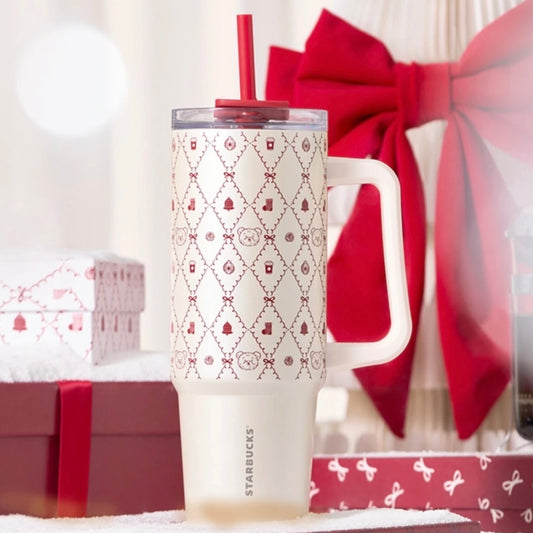 Starbucks China 2025 Holiday 30oz Stainless Steel Tumbler (PRE-ORDER)