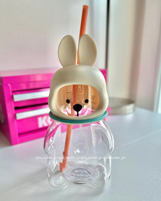 Starbucks China Bunny Glass Cold Cup 20oz (READY TO SHIP)