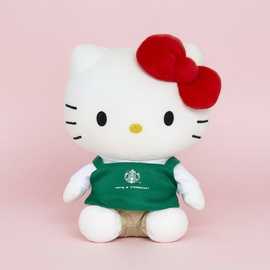 Starbucks x Hello Kitty 2025 Holiday Plushie (READY TO SHIP)