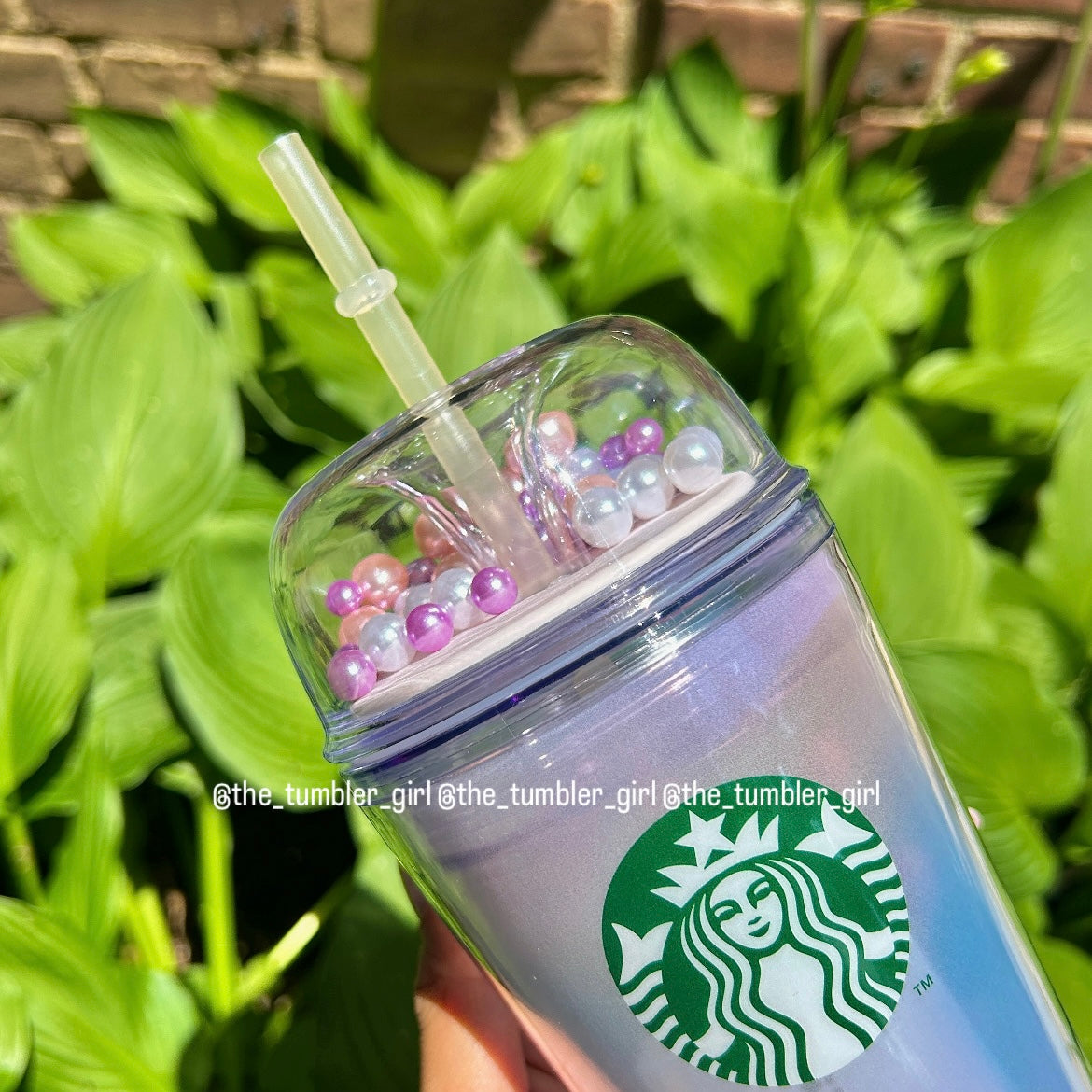 Starbucks Hong Kong cotton candy dome tumbler 16oz