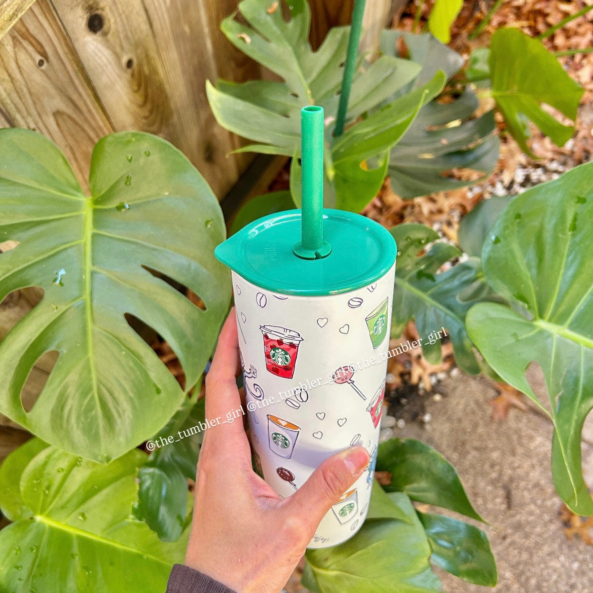 Starbucks Roller Rabbit Stainless Steel Tumbler 24oz (READY TO SHIP)