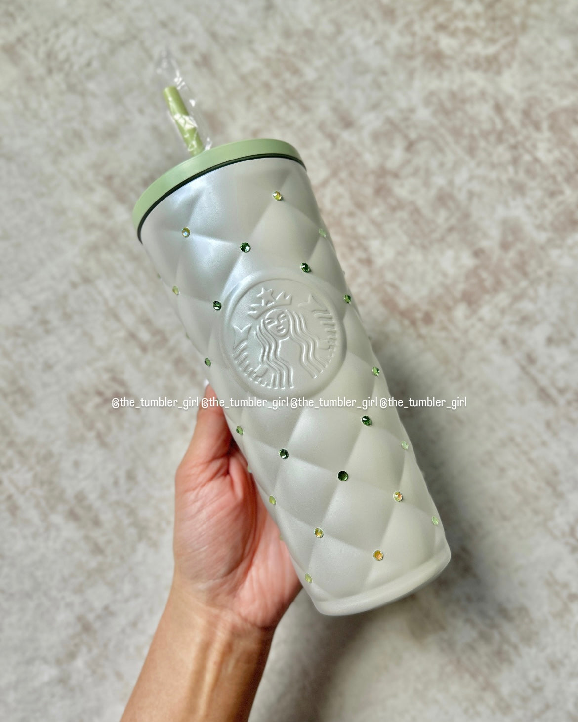 Starbucks China Spring Auspicious 20oz Double Lid Diamond Tumbler Gift Box (READY TO SHIP)