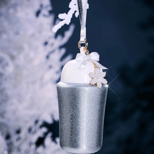 Starbucks China 2025 Snowy Wonderland Series 10oz Bell-Shaped Stainless Steel Cup (Ships Mid-Dec.)