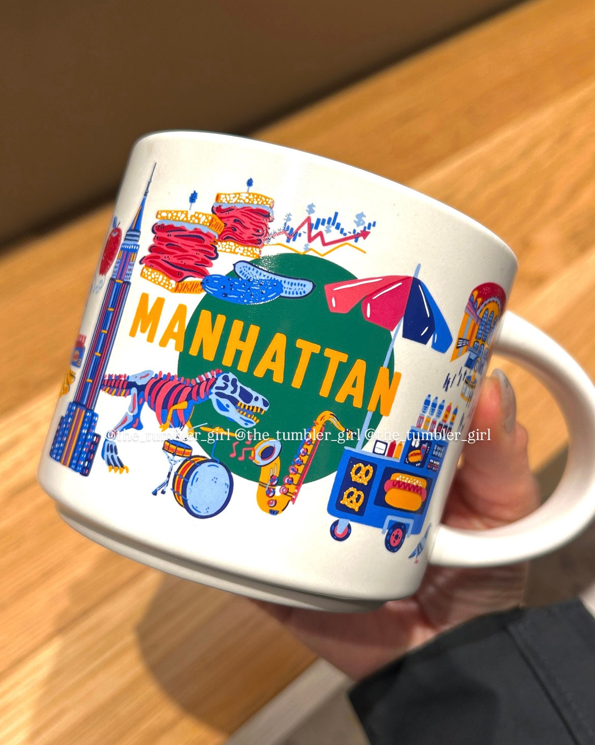 Starbucks New York City Manhattan “Been There Series” Collection Ceramic Mug 14oz (READY TO SHIP)